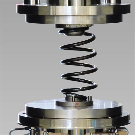 spring load deflection testing machine|precision spring testing.